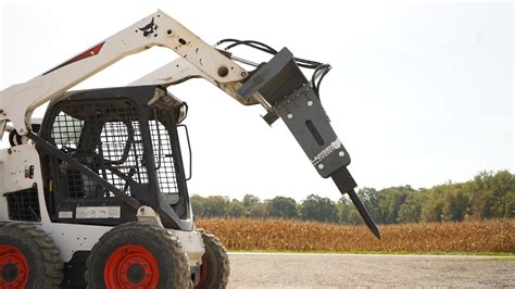 skid steer concrete braker|hydraulic breaker for skid steer.